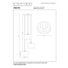 Lucide MEDINE Pendant Light black, 3-light sources