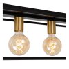 Lucide RUBEN Ceiling Light gold, brass, black, 4-light sources