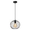 Lucide DANZA Pendant Light black, 1-light source