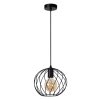 Lucide DANZA Pendant Light black, 1-light source