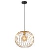 Lucide DANZA Pendant Light black, 1-light source