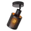 Lucide TAGALOG Wall Light black, 1-light source