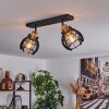 Dandin Ceiling Light black, 2-light sources