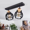 Dandin Ceiling Light black, 2-light sources