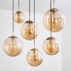 Voluntad Pendant Light brass, black, 6-light sources