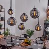 Voluntad Pendant Light black, 6-light sources