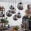 Voluntad Pendant Light black, 6-light sources