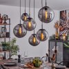 Voluntad Pendant Light black, 6-light sources