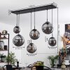 Voluntad Pendant Light black, 6-light sources