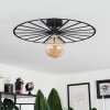 Carqueja Ceiling Light black, 1-light source