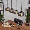 Gondim Pendant Light black, 4-light sources