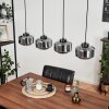 Gondim Pendant Light black, 4-light sources