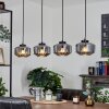 Gondim Pendant Light black, 4-light sources