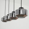 Gondim Pendant Light black, 4-light sources