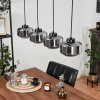 Gondim Pendant Light black, 4-light sources