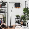 Sayou arch lamp black, 1-light source