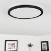 Tamesch Ceiling Light LED black, 1-light source