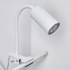 Javel clamp-on light white, 1-light source