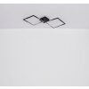 Globo MAXXY Ceiling Light LED black, 1-light source