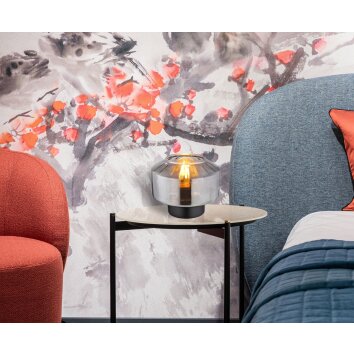 Globo CHRISTIANA Table lamp black, 1-light source