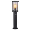 Globo GRACEY path light black, 1-light source, Motion sensor