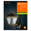 LEDVANCE ENDURA® Outdoor Wall Light gold, black, 1-light source, Motion sensor