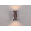 Trio Ardas Outdoor Wall Light rust-coloured, 2-light sources