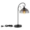 Globo COTTAGE Table lamp black, 1-light source