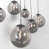 Steinhauer Bollique Pendant Light black, 6-light sources