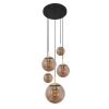 Steinhauer Bollique Pendant Light brass, 5-light sources