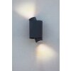 Lutec Cypres Outdoor Wall Light anthracite, 2-light sources