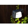 Lutec Moon Solar lights LED anthracite, 1-light source, Motion sensor