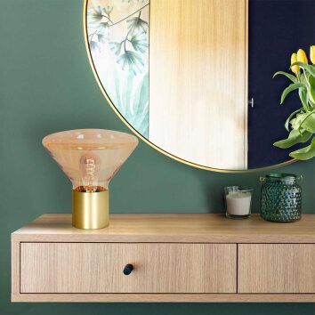 Steinhauer Ambiance Table lamp brass, 1-light source