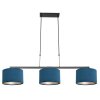 Steinhauer Stang Pendant Light black, 3-light sources
