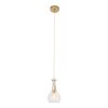 Steinhauer Grazioglass Pendant Light brass, 1-light source