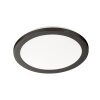 SCHÖNER WOHNEN-Kollektion Flat Ceiling Light LED black, white, 1-light source