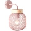 Brilliant Giada Wall Light pink, 1-light source