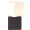 Brilliant Twisty Table lamp black, 1-light source