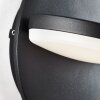 Brilliant Soare Outdoor Wall Light LED black, 1-light source