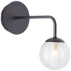 Brilliant Gitse Wall Light black, 1-light source