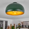 GAUDI Ceiling Light gold, green, 1-light source