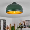 GAUDI Ceiling Light gold, green, 1-light source