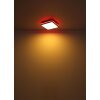 Globo JAXXI Ceiling Light LED black, 2-light sources, Remote control, Colour changer