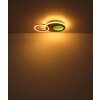 Globo FORSI Ceiling Light LED white, 2-light sources, Remote control, Colour changer