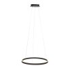 Steinhauer Ringlux Pendant Light LED black, 2-light sources