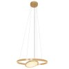 Steinhauer Ringlux Pendant Light LED gold, 3-light sources