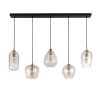 Diamond Pendant Light anthracite, 5-light sources