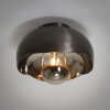 Mirror Ceiling Light matt nickel, black, 1-light source