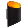 Lucide DILETTA Wall Light black, 1-light source
