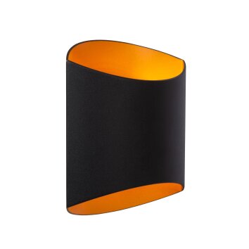 Lucide DILETTA Wall Light black, 1-light source